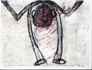 irgendwann wendet sich das Blatt wieder, 2012, 50x65cm