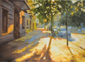 2020-04, Moritz Hasse, Berlin, Kopenhagener-Str, 40x55cm