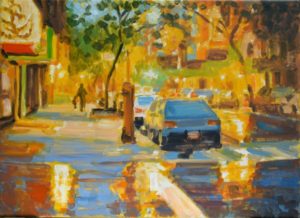 2020-06, Moritz Hasse, New York, East Village, 40x55cm