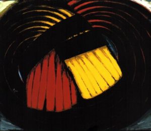 Der Gordische, 1992, 195x235, Acryl auf Lws