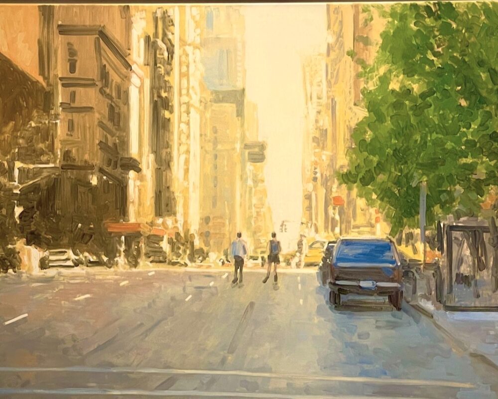 2024, New York, 7th Avenue, 100x145