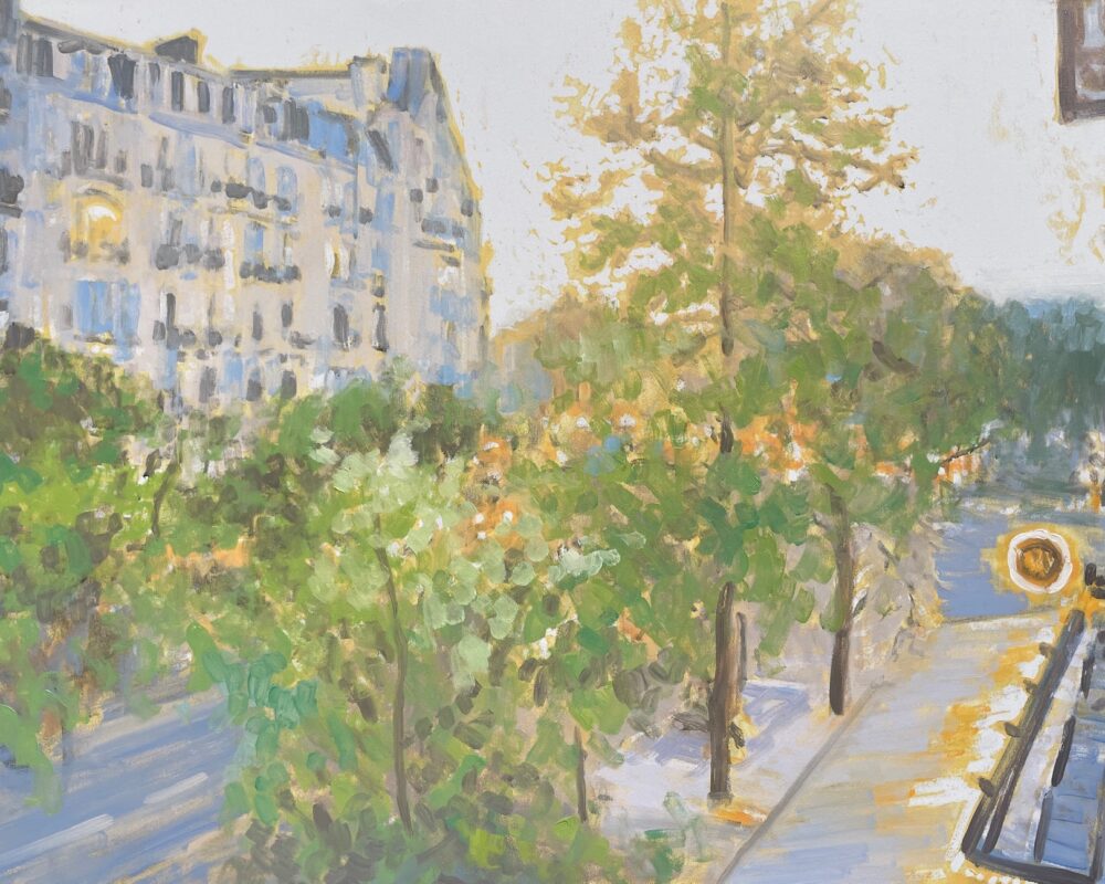 Hasse, 2025, Paris Boulevard Rasparil, 70x100