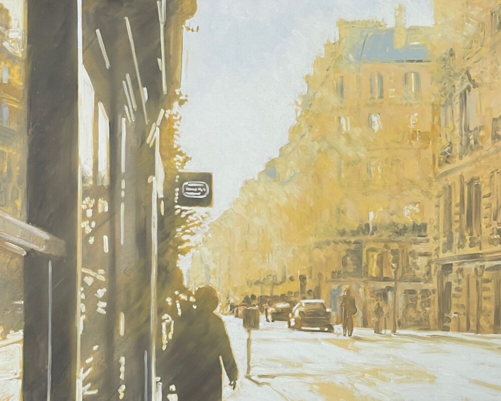 Hasse, 2025, Paris, Rue Vaugirard, 100x145