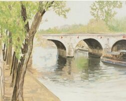 Hasse, Paris, Quai d'Anjou 2025 90x130 jpg